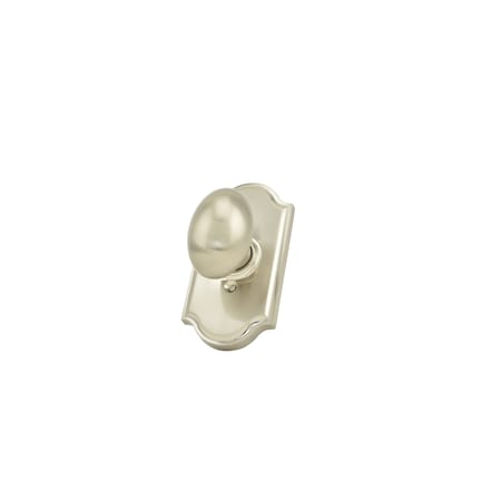 Weslock Julienne Premiere Half Dummy Lock Satin Nickel 01705JN--0020